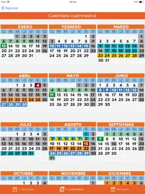 Calendario Académico UG android App screenshot 6